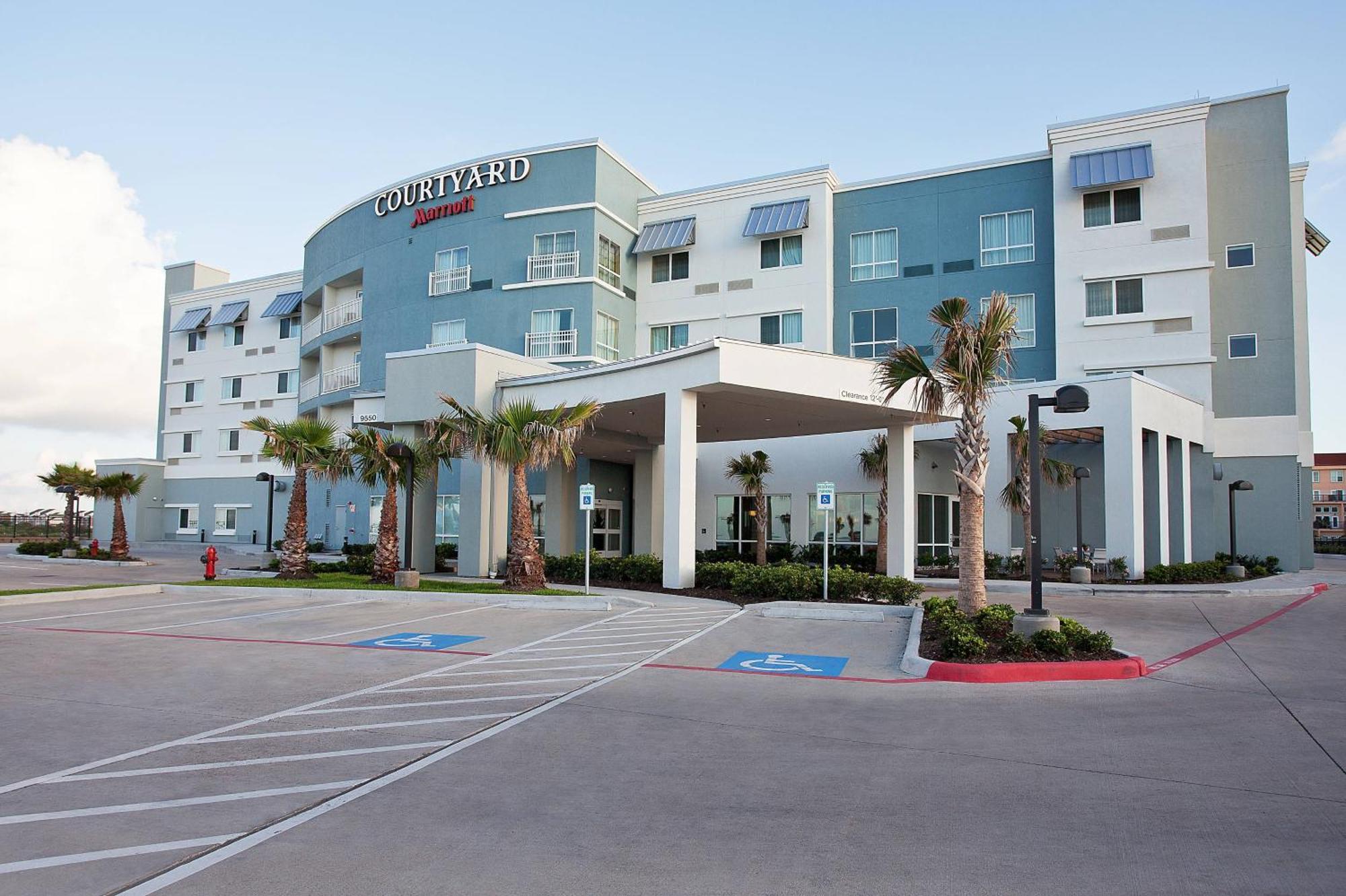 Отель Courtyard By Marriott Galveston Island Экстерьер фото